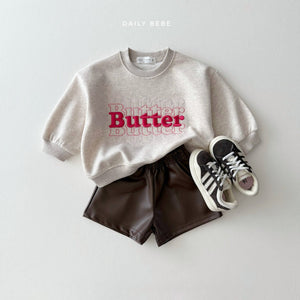 DAILYBEBE KIDS LEATHER SHORTS**PREORDER