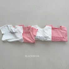 將圖片載入圖庫檢視器中，BLACKBEAN KIDS 可與媽媽一起穿著T卹* 預購