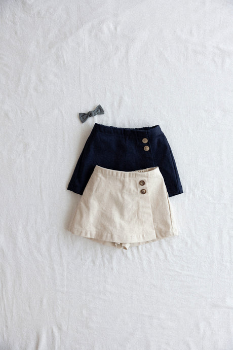 ALADIN KIDS BUTTON MINI SKIRT**PREORDER