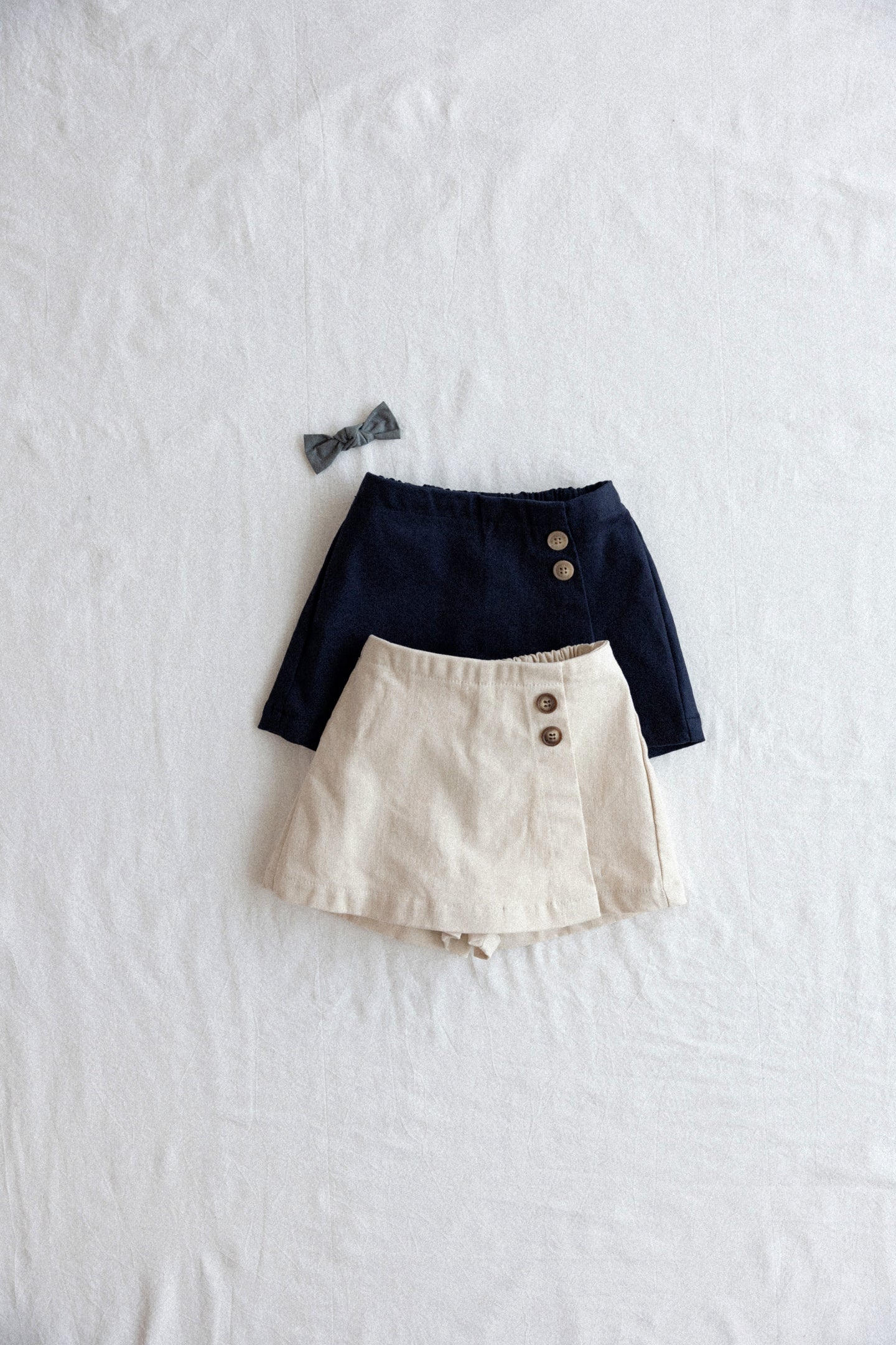 ALADIN KIDS BUTTON MINI SKIRT**PREORDER