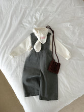 Load image into Gallery viewer, MINIROBE KIDS PEACH WASHED OVERALL**Preorder