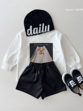 Load image into Gallery viewer, DAILYBEBE KIDS FAUX LEATHER SHORTS**PREORDER