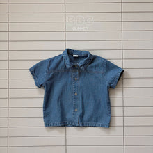 Load image into Gallery viewer, BELLA KIDS DENIM SHIRT*PREORDER