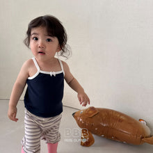 Load image into Gallery viewer, BELLA BEBE RIBBON SLEEVELESS TEE*PREORDER