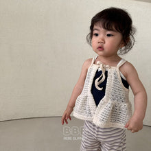Load image into Gallery viewer, BELLA BEBE RIBBON SLEEVELESS TEE*PREORDER