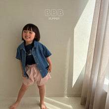 Load image into Gallery viewer, BELLA KIDS DENIM SHIRT*PREORDER