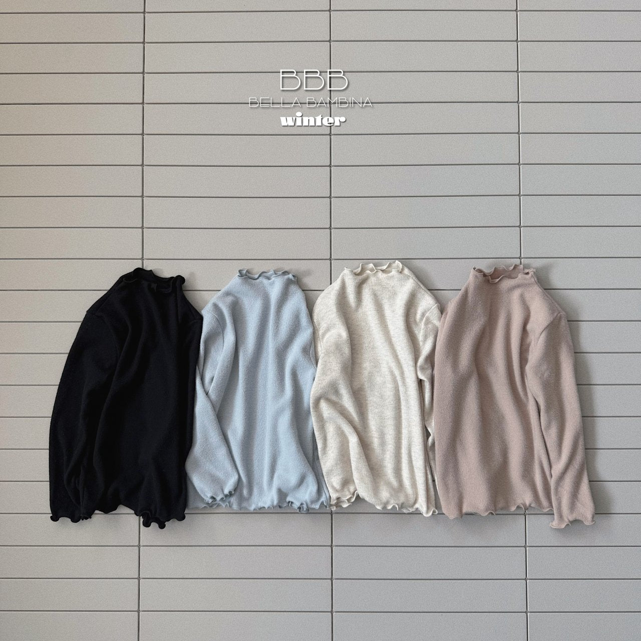 BELLA KIDS NARI TURTLENECK TEE*PREORDER