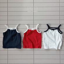 Load image into Gallery viewer, BELLA BEBE RIBBON SLEEVELESS TEE*PREORDER