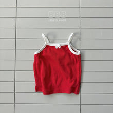 Load image into Gallery viewer, BELLA BEBE RIBBON SLEEVELESS TEE*PREORDER