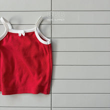 Load image into Gallery viewer, BELLA BEBE RIBBON SLEEVELESS TEE*PREORDER