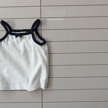 Load image into Gallery viewer, BELLA BEBE RIBBON SLEEVELESS TEE*PREORDER