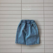Load image into Gallery viewer, BELLA BEBE DENIM DOWN PANTS*PREORDER