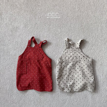 Load image into Gallery viewer, BELLA KIDS DOTTY SUSPENDERS SKIRT**PREORDER