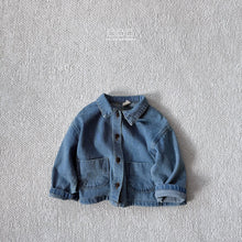 Load image into Gallery viewer, BELLA KIDS BLUE DENIM JACKET**PREORDER
