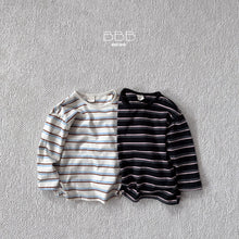 Load image into Gallery viewer, BELLA BABE STRIPE CASUAL ROUND SWEATER**PREORDER
