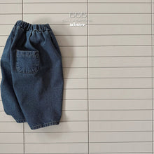 Load image into Gallery viewer, BELLA KIDS DENIM FINGER PANTS*PREORDER