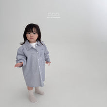 Load image into Gallery viewer, BELLA KIDS STRIPE LONG SHIRT**PREORDER