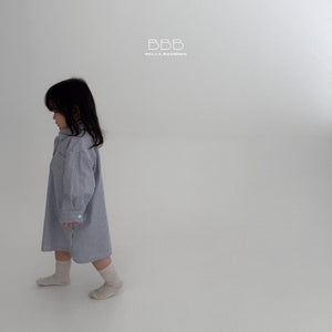 BELLA KIDS STRIPE LONG SHIRT**PREORDER