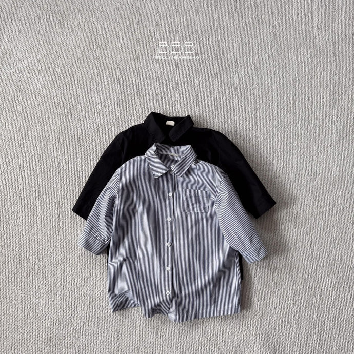BELLA KIDS STRIPE LONG SHIRT**PREORDER