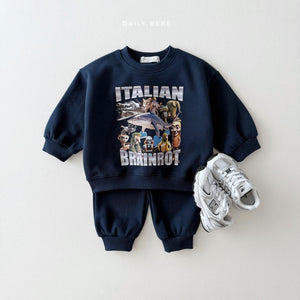 DAILYBEBE KIDS CUPPINO TOP BOTTOM SET**PREORDER
