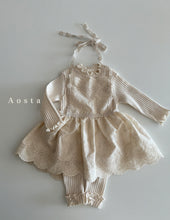 將圖片加載到圖庫查看器中， AOSTA 兒童疊層洋裝*預購