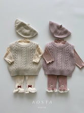 Load image into Gallery viewer, AOSTA KIDS KNIT VEST*PREORDER