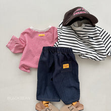 Load image into Gallery viewer, BLACKBEAN KIDS MOMO DENIM PANTS* Preorder