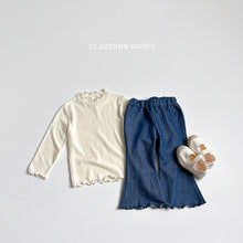Load image into Gallery viewer, VIVID KIDS BLUE DENIM BOOTSCUT PANTS*PREORDER