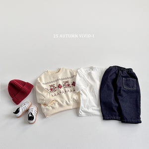 VIVID KIDS LITTLE BEARLY SWEATER*PREORDER