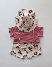 Load image into Gallery viewer, AOSTA KIDS SIGNATURE STRIPE SHIRT *PREORDER