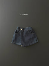Load image into Gallery viewer, DAILYBEBE KIDS MINI DENIM SKIRT**PREORDER