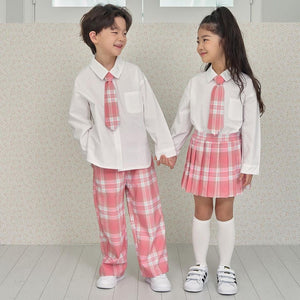 DAILYBEBE KIDS CHECKERS PANTS * Preorder