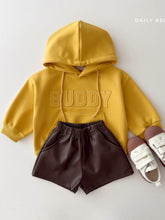 Load image into Gallery viewer, DAILYBEBE KIDS FAUX LEATHER SHORTS**PREORDER