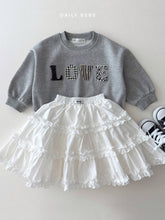 Load image into Gallery viewer, DAILYBEBE KIDS WHITE SKIRT**PREORDER