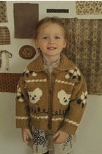 Load image into Gallery viewer, AMBER BEAR KNIT CARDIGAN**Preorder