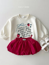 Load image into Gallery viewer, DAILYBEBE KIDS STRAWBERRY SWEATSHIRT **PREORDER