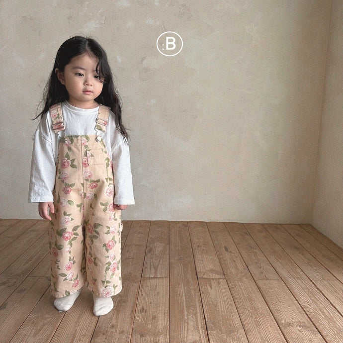 BELLA KIDS Floral Dungaree**Preorder