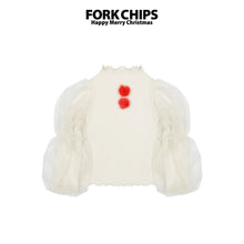 將圖片載入圖庫檢視器中，FORKCHIPS KIDS 糖果泡芙T卹* 預購