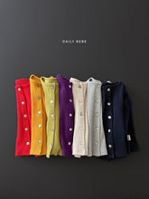 Load image into Gallery viewer, DAILYBEBE KIDS CRAYON CARDIGAN **PREORDER
