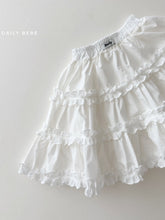 Load image into Gallery viewer, DAILYBEBE KIDS WHITE SKIRT**PREORDER
