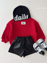 Load image into Gallery viewer, DAILYBEBE KIDS RIBBED PUFFY SWEAT SHIRTSWEATSHIRT **PREORDER