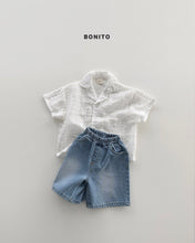 Load image into Gallery viewer, BONITO KIDS BERMUDA DENIM PANTS**PREORDER