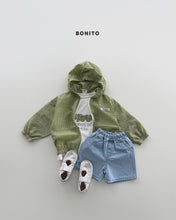Load image into Gallery viewer, BONITO KIDS NEW COOLING ZIP UP BREAKER**PREORDER