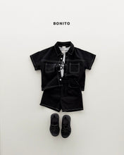 Load image into Gallery viewer, BONITO KIDS TWO POCKET LINEN SET**PREORDER