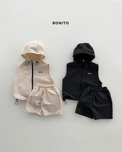 Load image into Gallery viewer, BONITO KIDS HIGH VEST ZIP UP SET**PREORDER