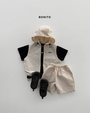 Load image into Gallery viewer, BONITO KIDS HIGH VEST ZIP UP SET**PREORDER