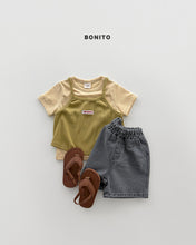 Load image into Gallery viewer, BONITO KIDS RIB LAYERED SLEEVELESS TOP**PREORDER