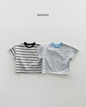 Load image into Gallery viewer, BONITO KIDS MOA STRIPE TEE**PREORDER