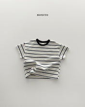 Load image into Gallery viewer, BONITO KIDS MOA STRIPE TEE**PREORDER
