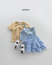 Load image into Gallery viewer, BONITO KIDS SHERBET TIERED SKIRT**PREORDER